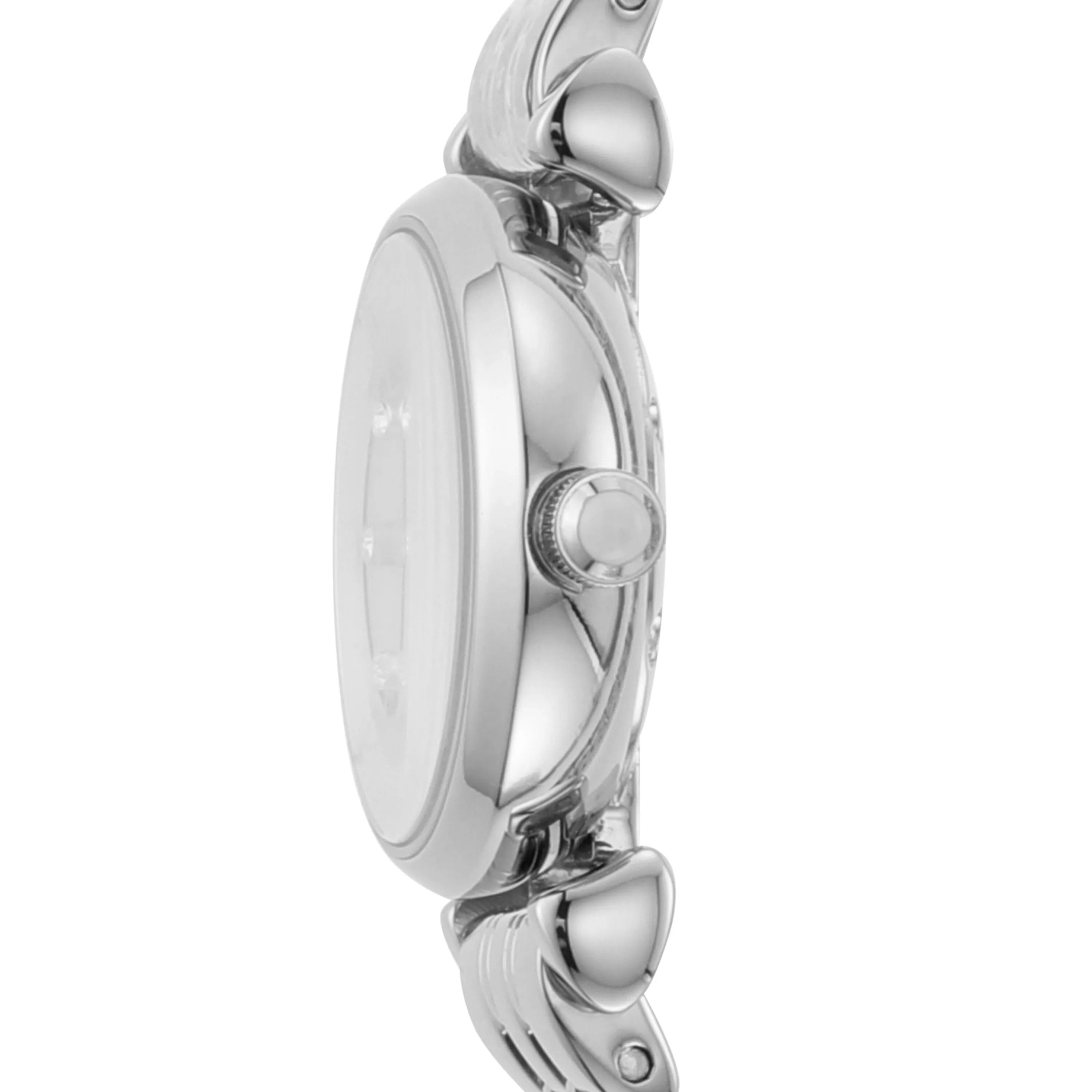 Emporio Armani Silver Tone Analogue Watch AR1961