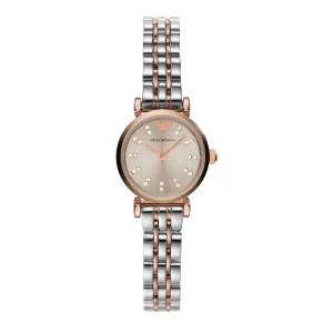 Emporio Armani Two Tone Analogue Watch AR1841