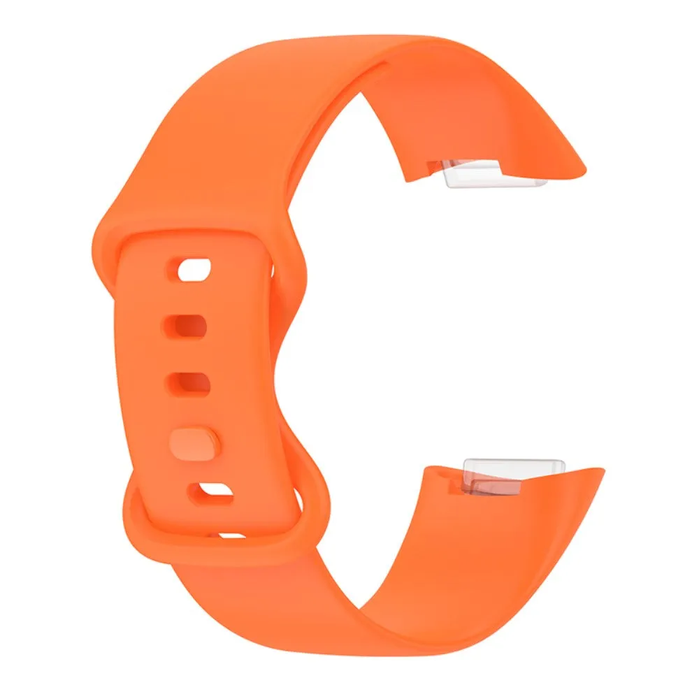 Fitbit Charge 6 / 5 silicone wristband (joint circumference: 156-198mm) - Orange