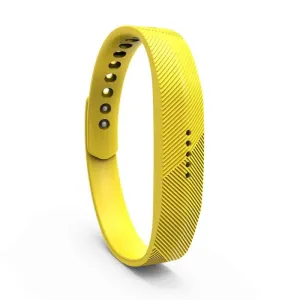 Fitbit Flex 2 replacement silicone strap - Yellow (M-L)