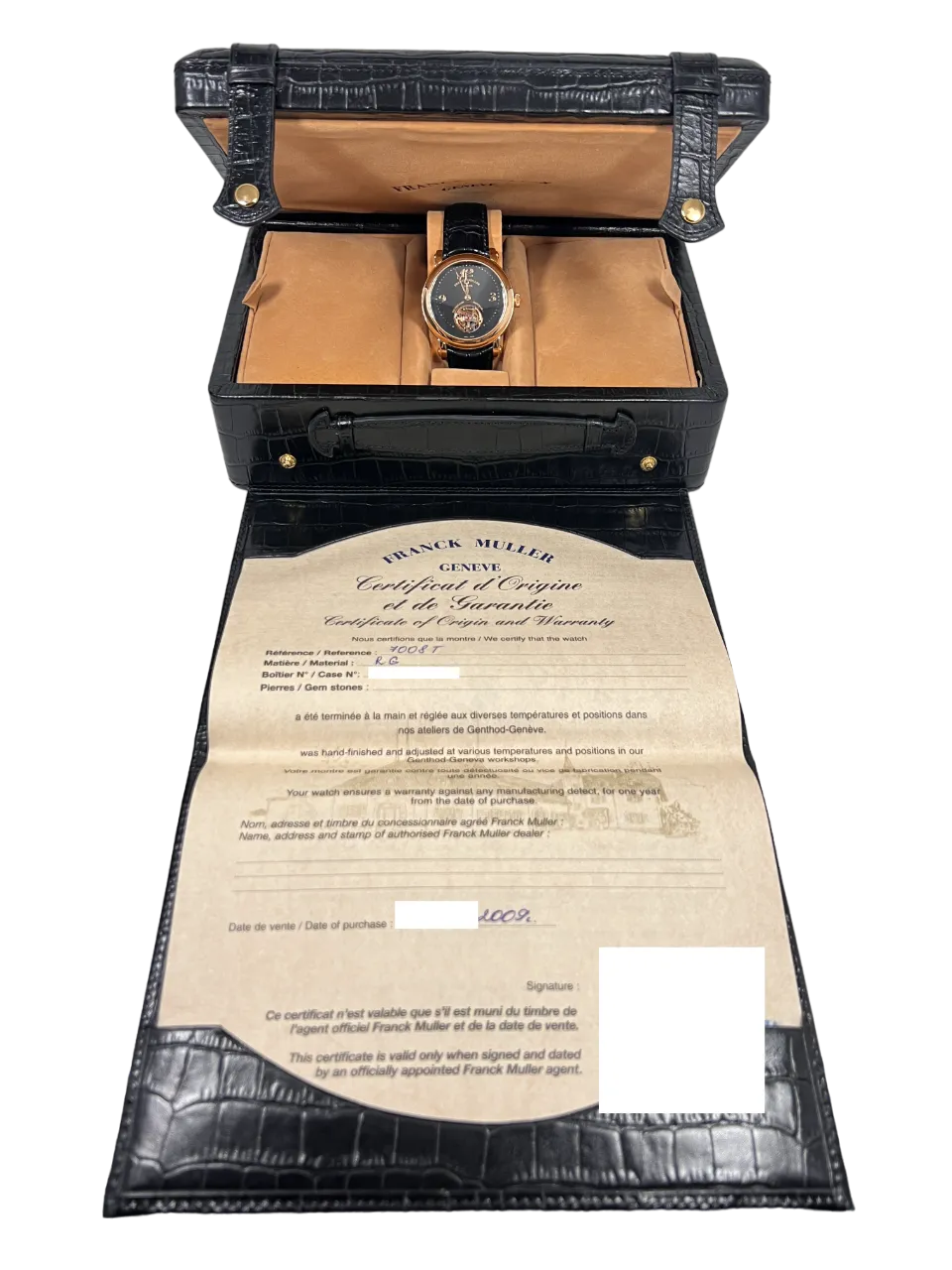 Franck Muller Imperial Tourbillon Rose Gold Men's Watch