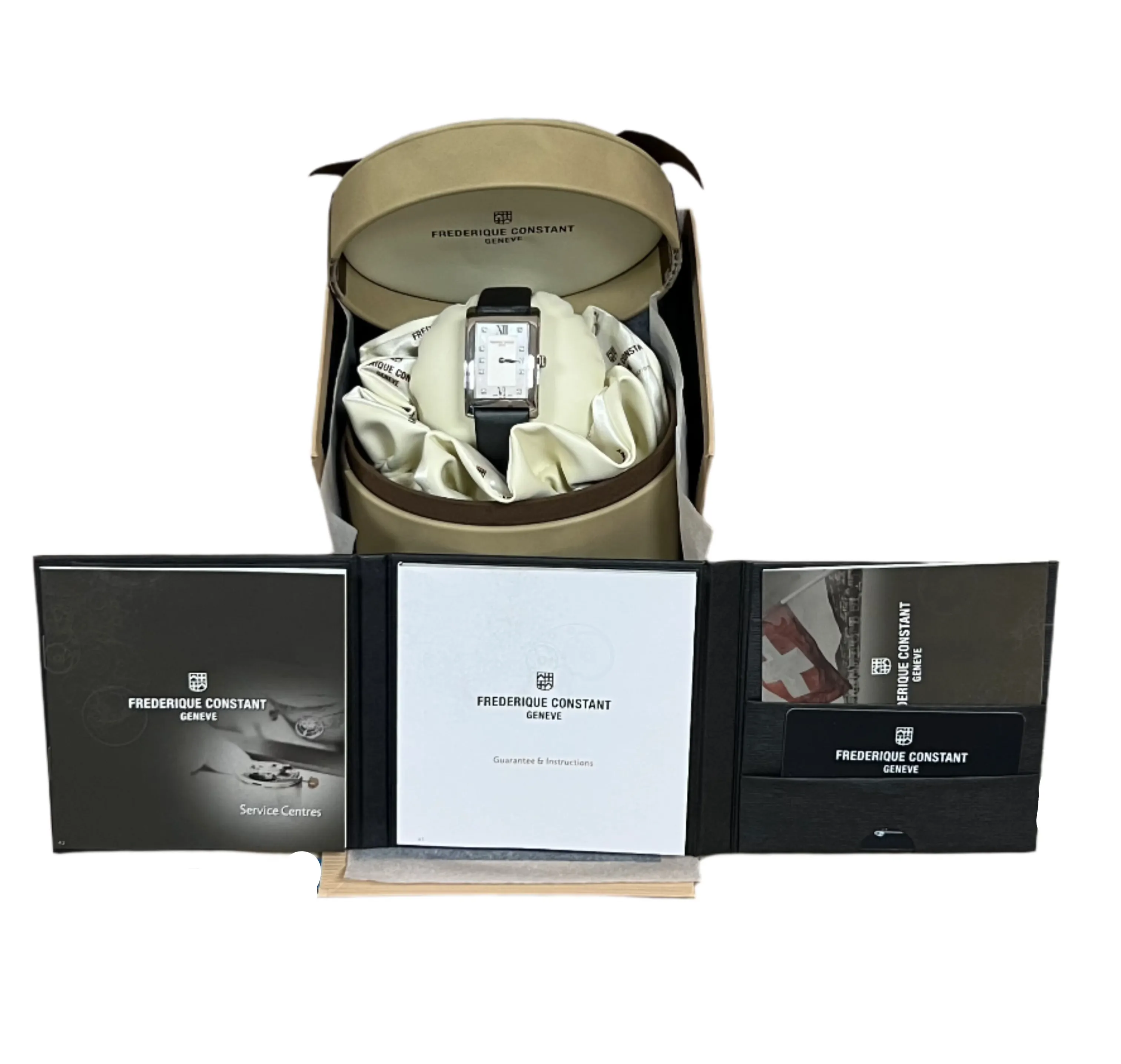 Frederique Constant Carree Collection Stainless steel Lady's Watch