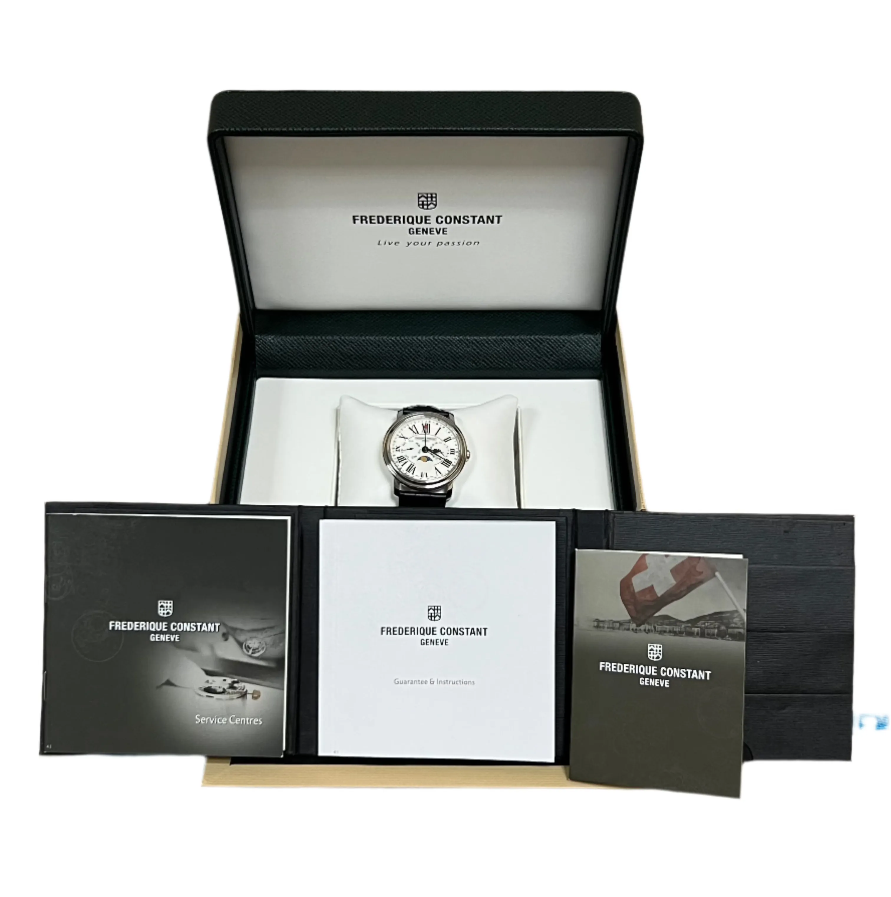 Frederique Constant Classics Moon Phase Stainless steel Men's Watch
