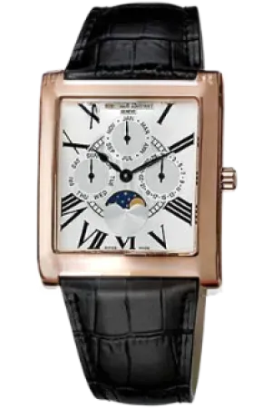 Frederique Constant Classics Moon Phase Stainless steel Yellow Gold Plated Men's Watch