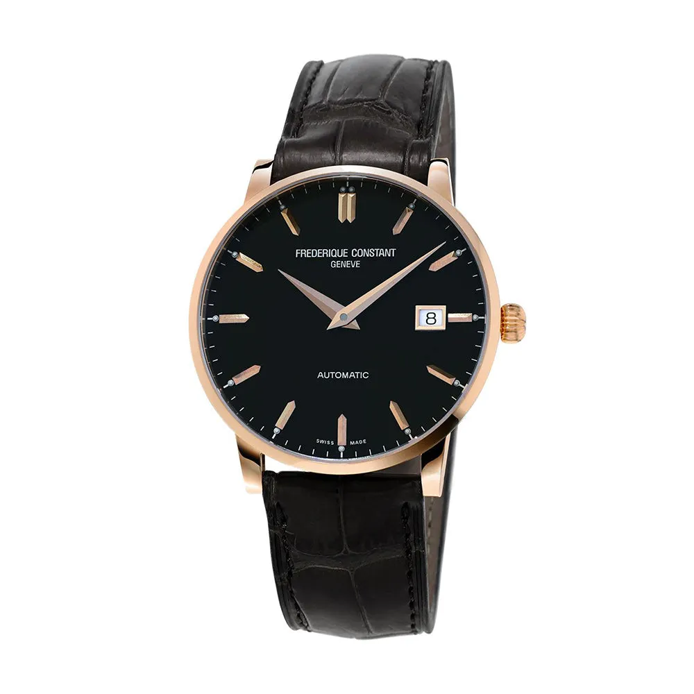 Frederique Constant Slimline 18K Rose Gold Men's Watch