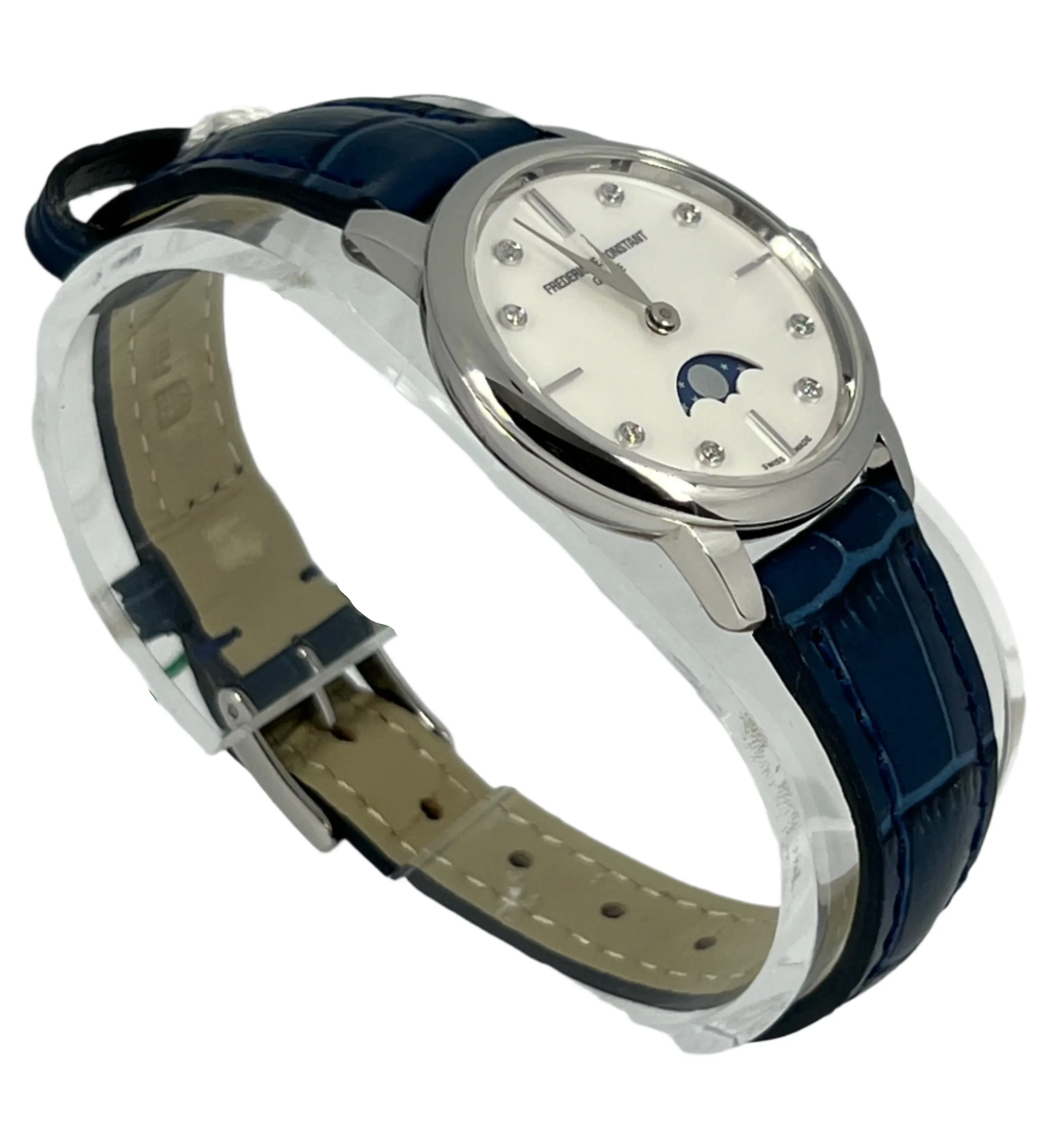 Frederique Constant Slimline Moon Phase Stainless steel Lady's Watch