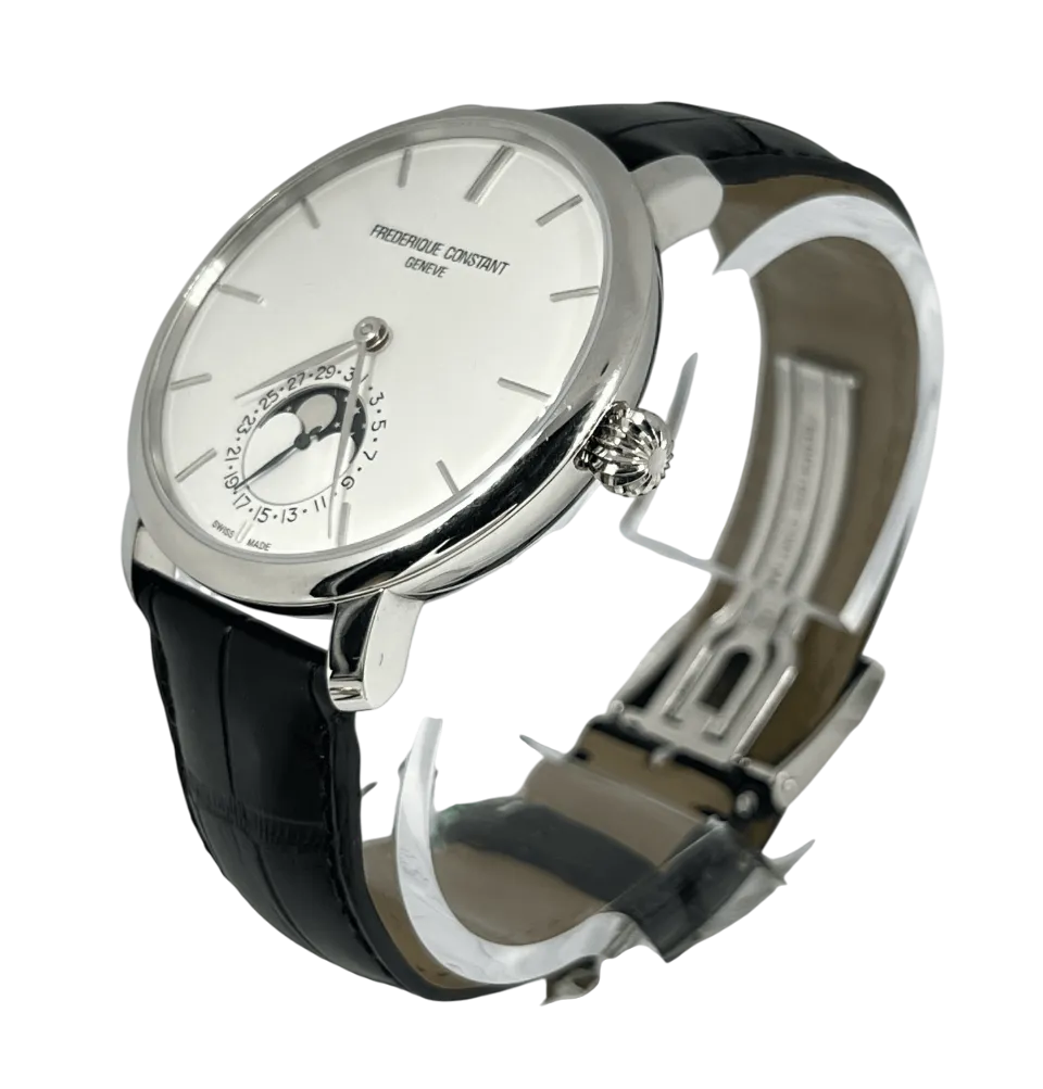 Frederique Constant Slimline Moon Phase Stainless steel Men's Watch