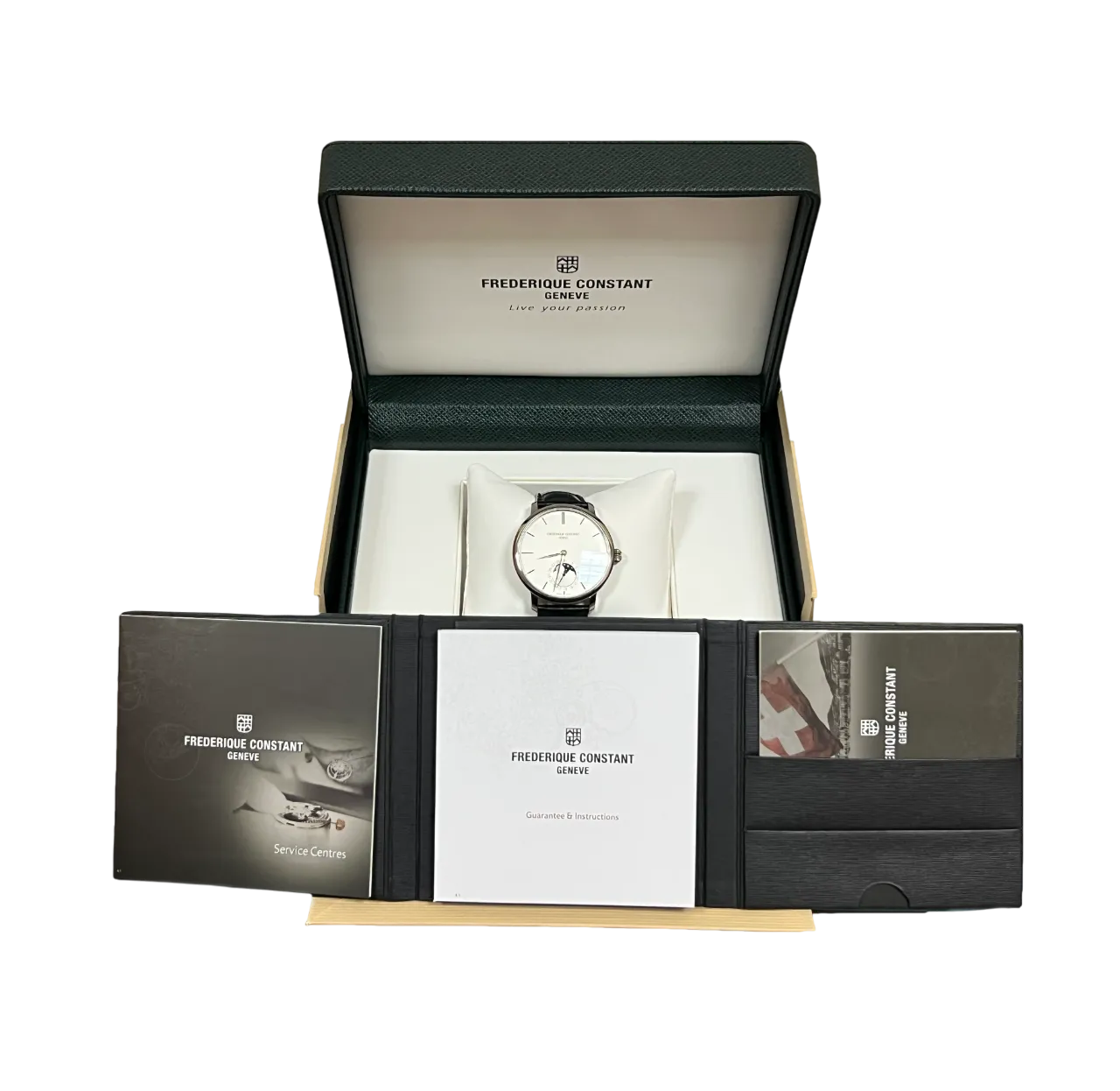 Frederique Constant Slimline Moon Phase Stainless steel Men's Watch