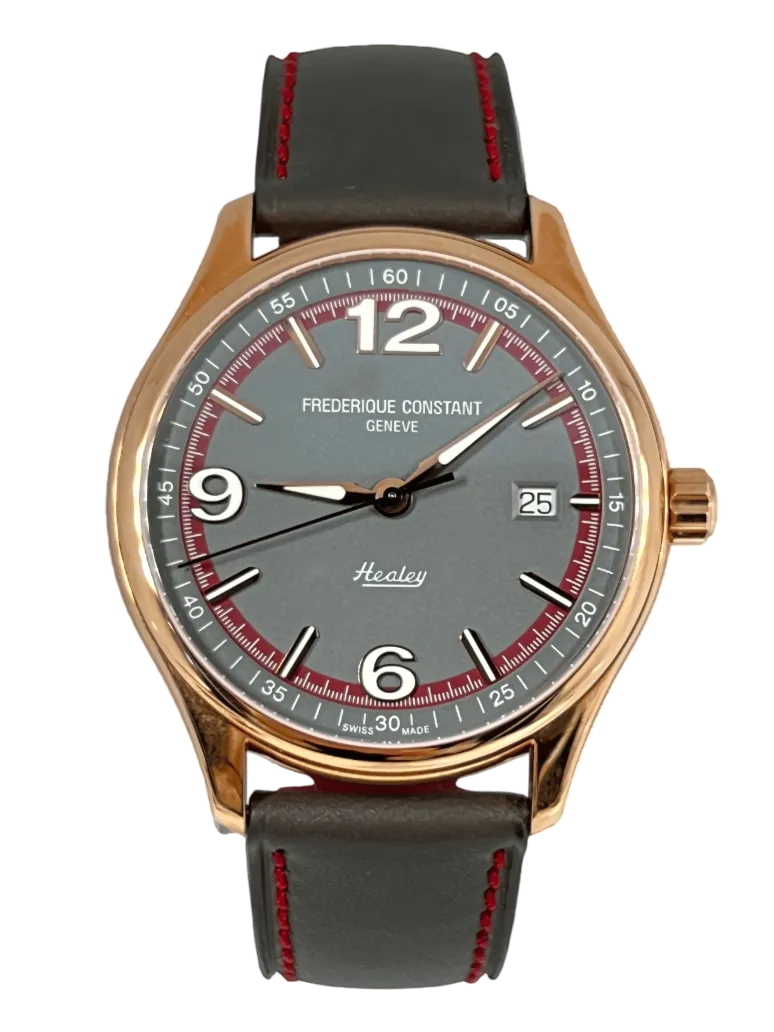 Frederique Constant Vintage Rally Stainless steel Rose Gold Plated Men's Watch