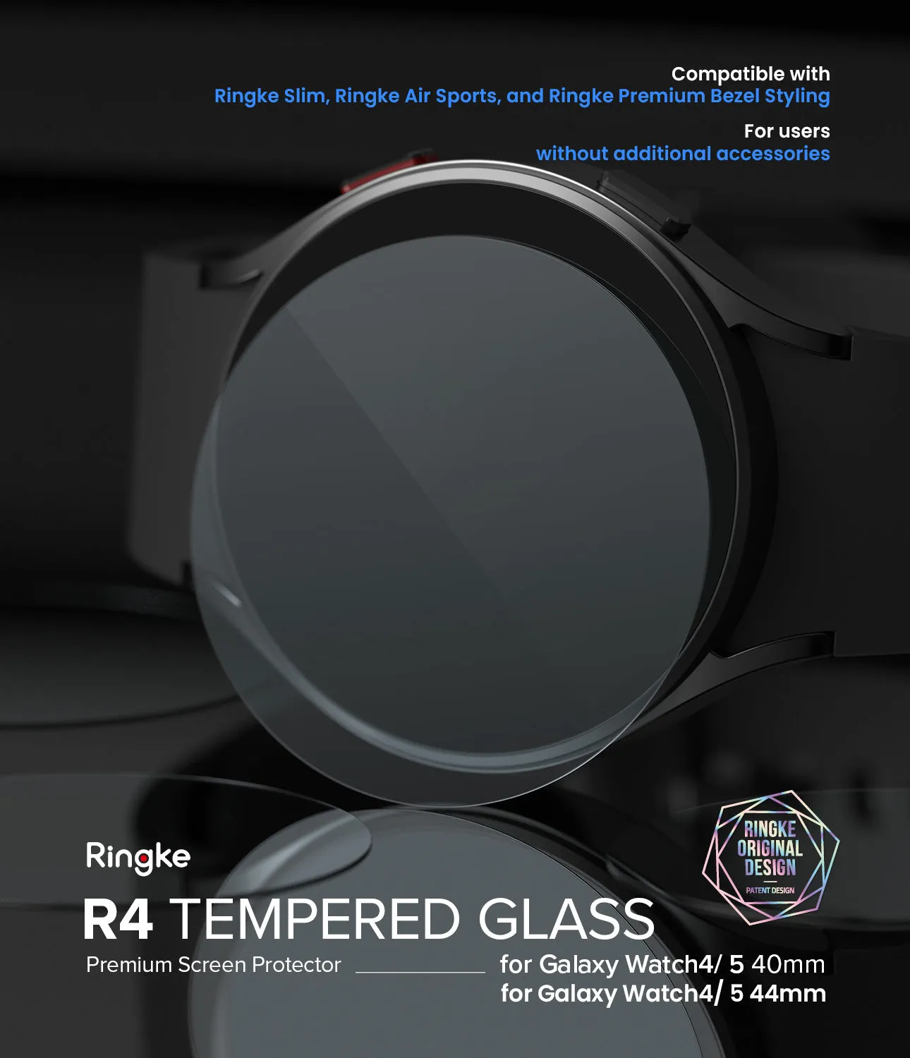 Galaxy Watch 5 / 4 Screen Protector | Glass - R4