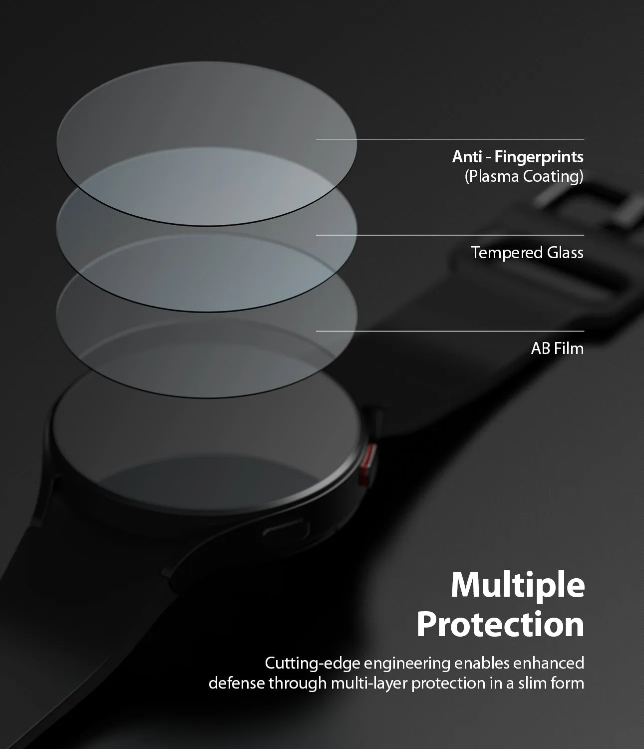 Galaxy Watch 5 / 4 Screen Protector | Glass - R4