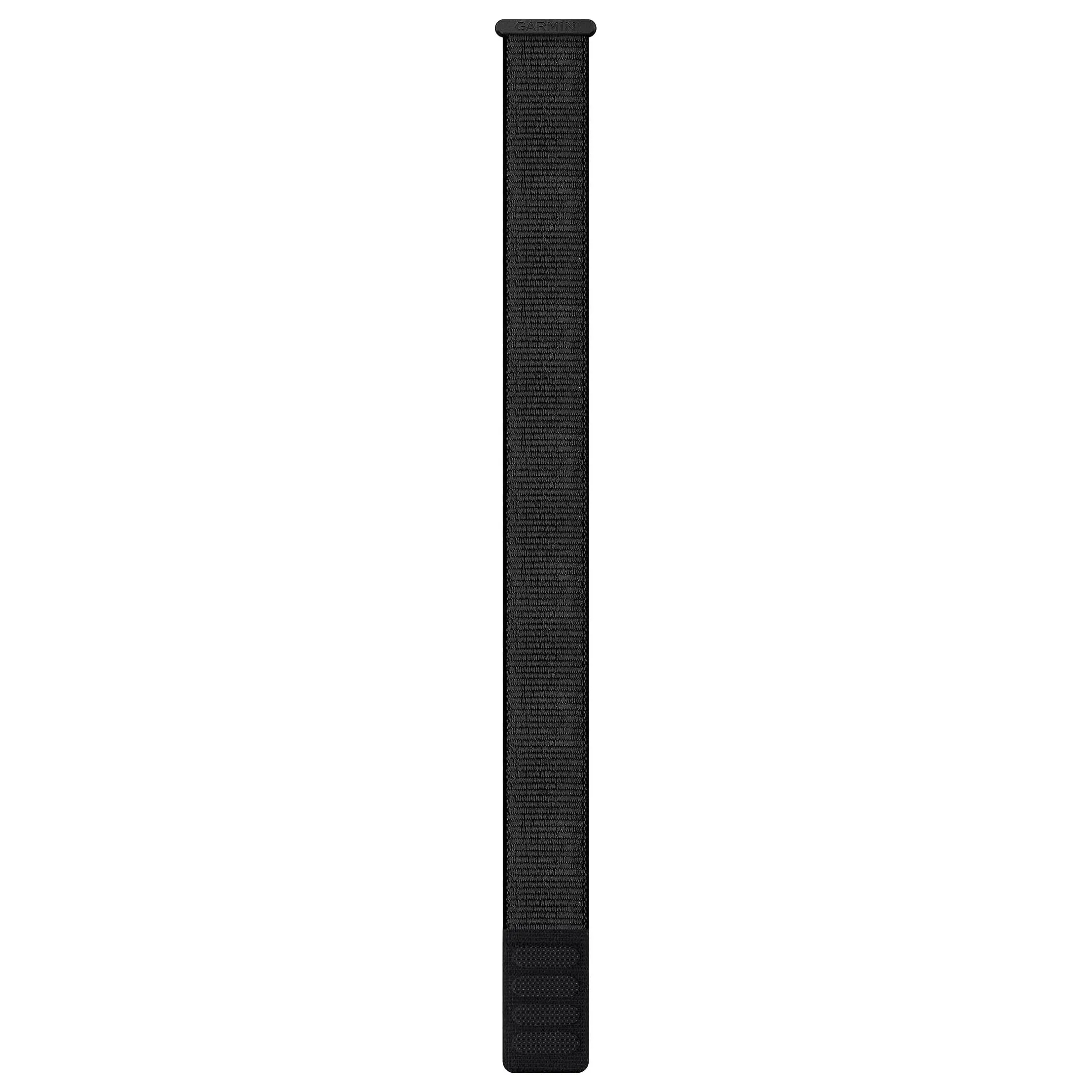 Garmin Unisex Black Ultrafit Nylon Strap 22 mm Watch Band - 010-13306-10