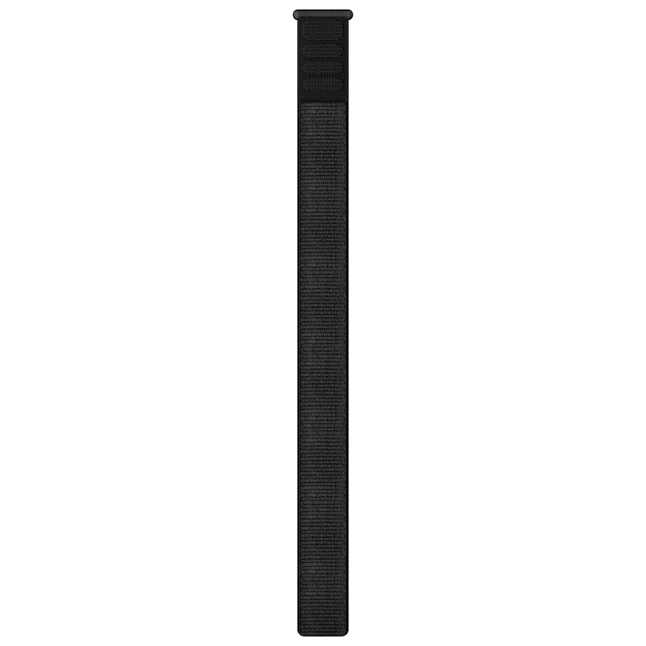 Garmin Unisex Black Ultrafit Nylon Strap 22 mm Watch Band - 010-13306-10
