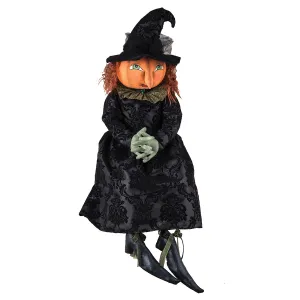 Georgiana Pumpkin Witch Figurine