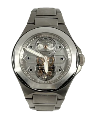 Girard Perregaux Laureato Triple Bridge Tourbillon Titanium Men's Watch