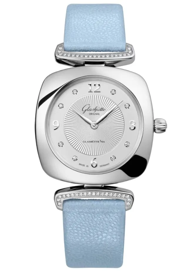 Glashutte Original Lady Collection Pavonia Stainless steel & Diamonds Lady's Watch
