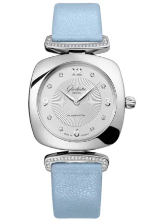Glashutte Original Lady Collection Pavonia Stainless steel & Diamonds Lady's Watch