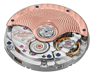 Glashutte Original Serenade Luna Moon Phase 18K Red Gold & Diamonds Lady's Watch
