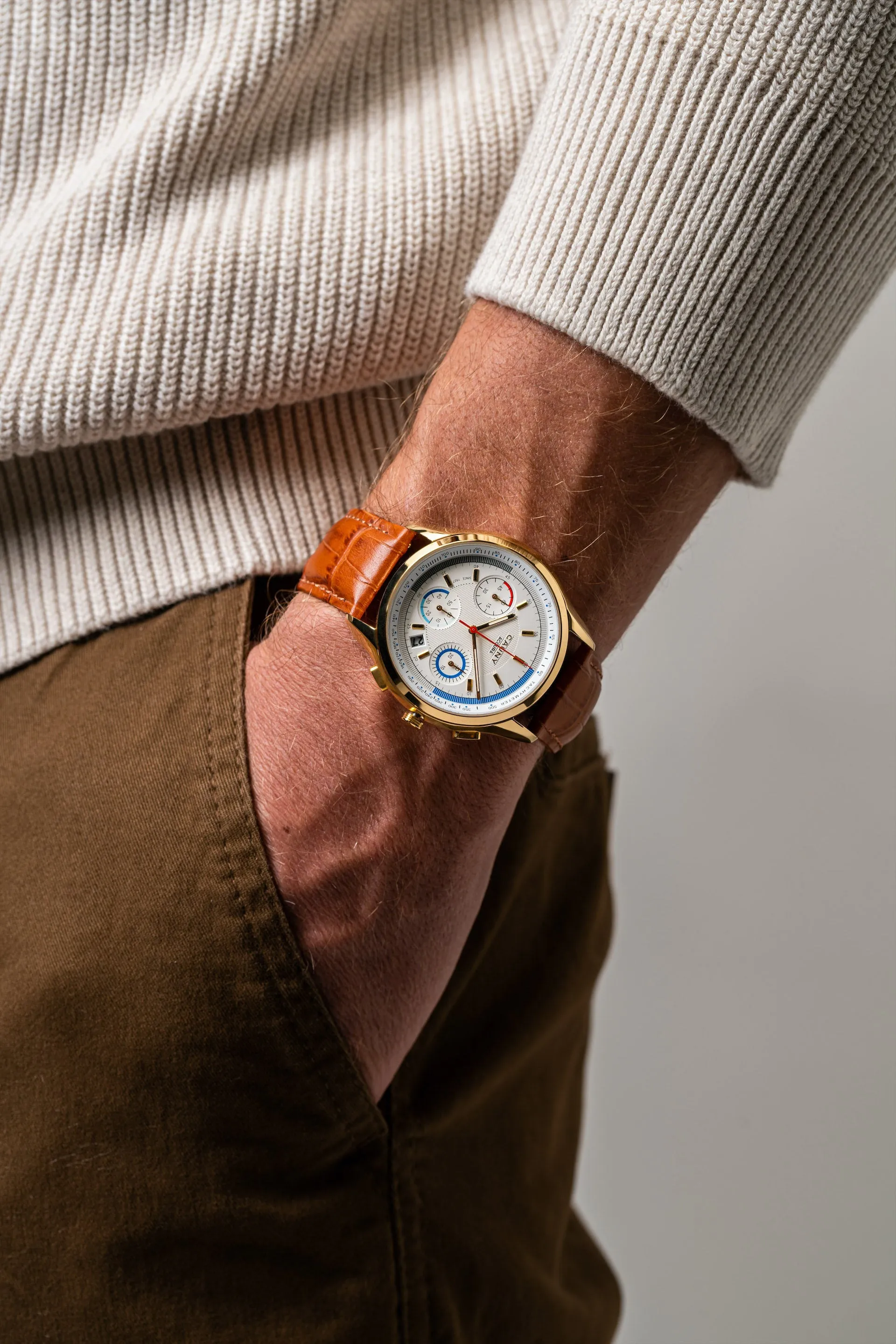 Gold Chronograph