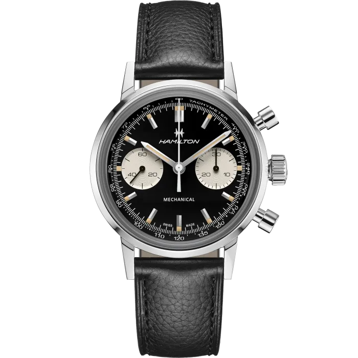 Hamilton AMERICAN CLASSIC INTRA-MATIC CHRONOGRAPH - 40mm - Black | H38429730