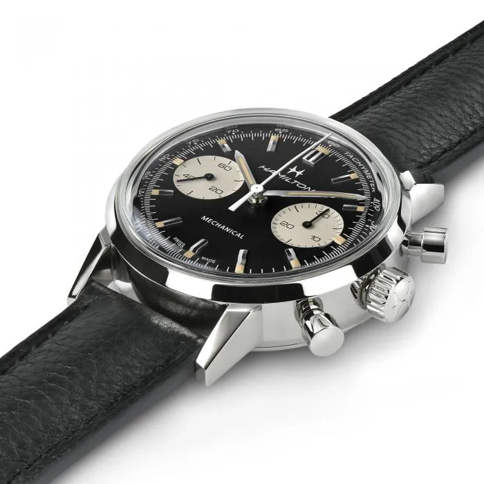 Hamilton AMERICAN CLASSIC INTRA-MATIC CHRONOGRAPH - 40mm - Black | H38429730