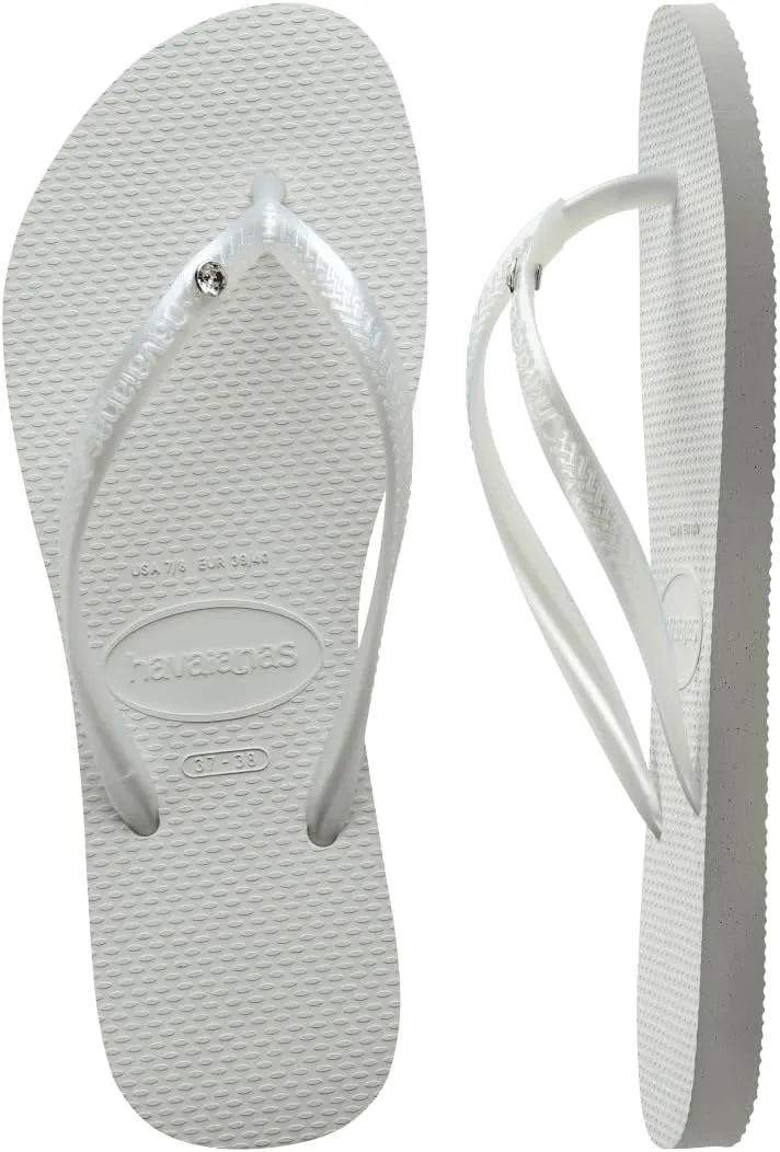 Havaianas Women's Slim Crystal Flip Flops