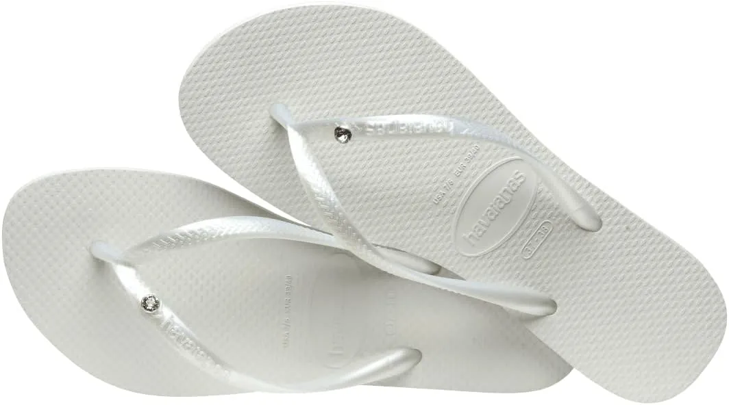 Havaianas Women's Slim Crystal Flip Flops