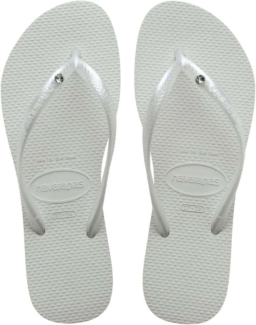 Havaianas Women's Slim Crystal Flip Flops