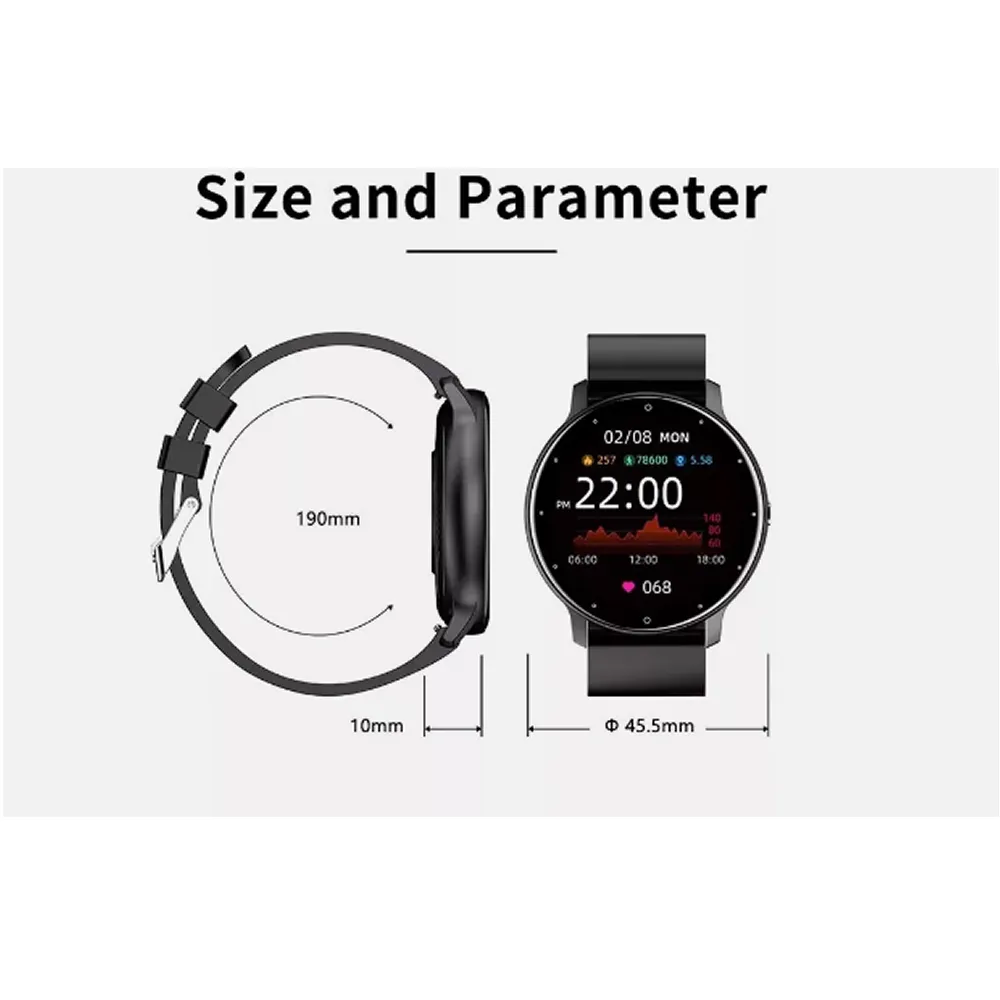 Heart Rate Monitor Fitness Tracker Smart Watch