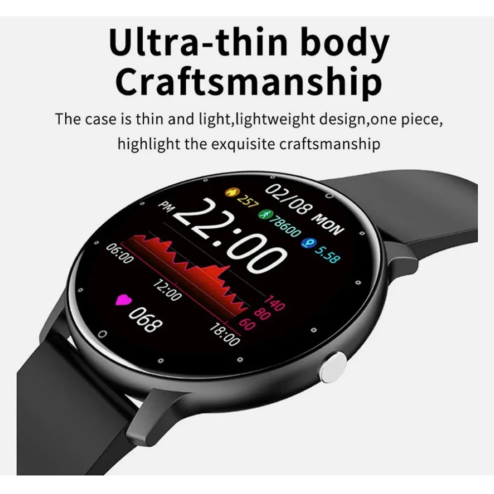 Heart Rate Monitor Fitness Tracker Smart Watch