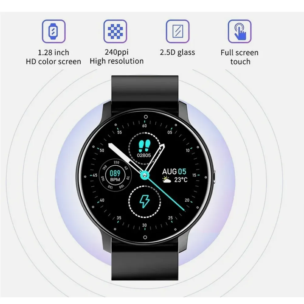 Heart Rate Monitor Fitness Tracker Smart Watch
