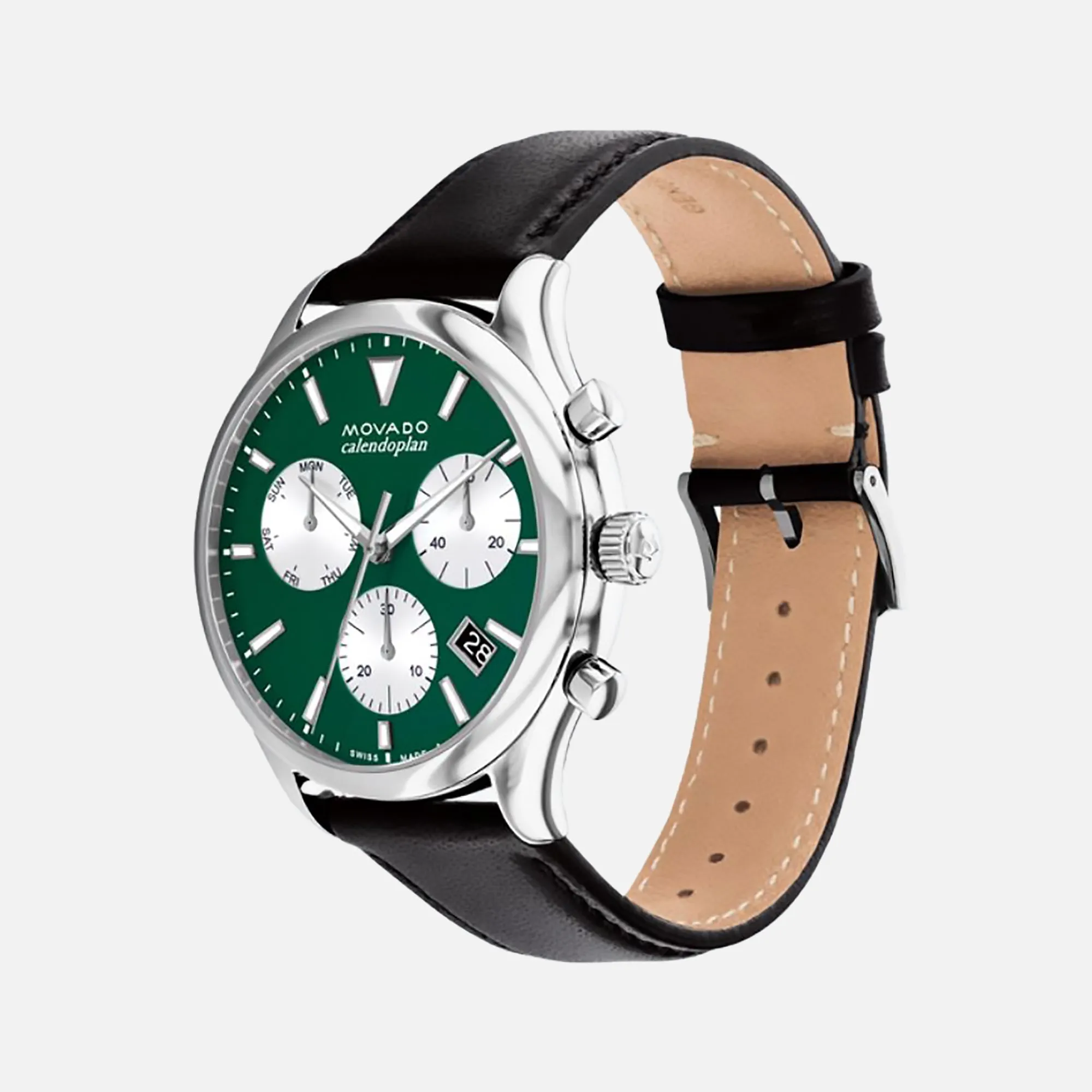 Heritage Series Men Green Chronograph Stainless Steel Watch 3650149