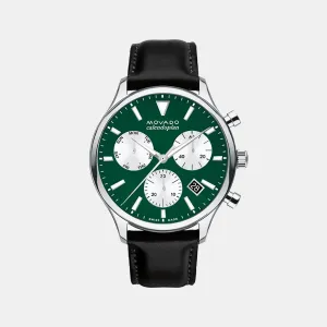 Heritage Series Men Green Chronograph Stainless Steel Watch 3650149