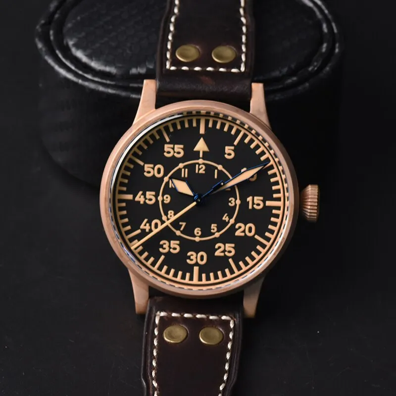 Hruodland PT5000 Bronze Flieger Pilot Watch