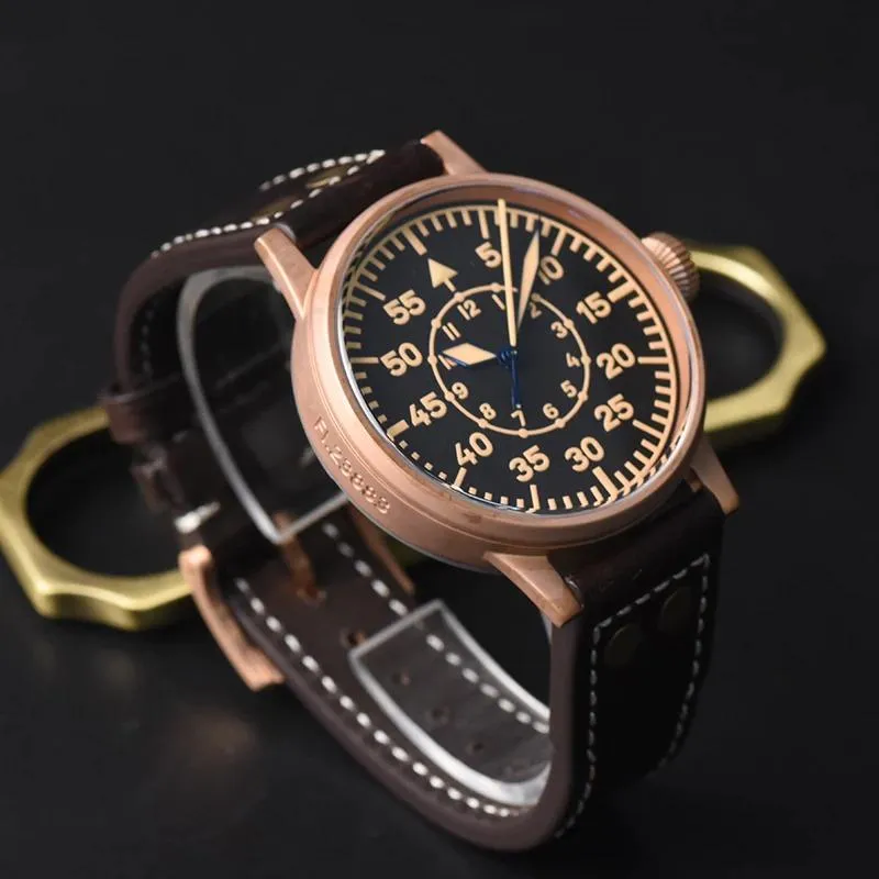 Hruodland PT5000 Bronze Flieger Pilot Watch