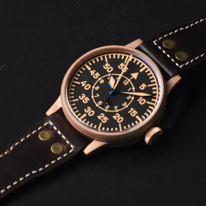 Hruodland PT5000 Bronze Flieger Pilot Watch
