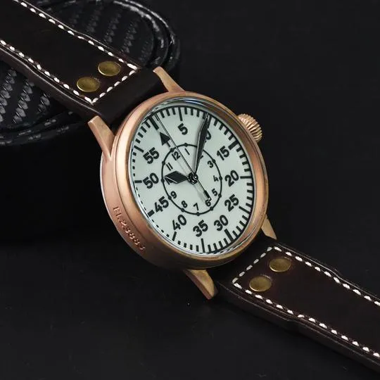 Hruodland PT5000 Bronze Flieger Pilot Watch