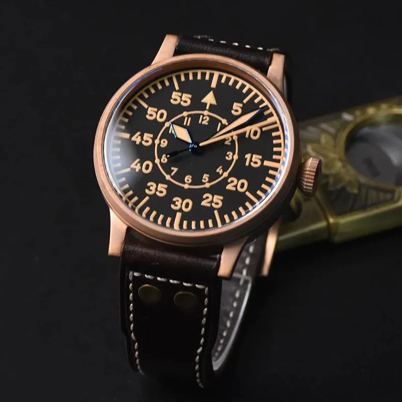 Hruodland PT5000 Bronze Flieger Pilot Watch