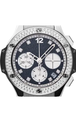 Hublot Big Bang Jeans Stainless Steel & Diamonds Unisex Watch