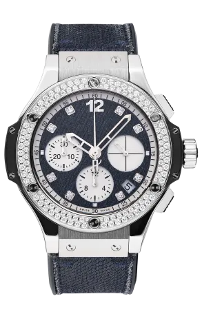 Hublot Big Bang Jeans Stainless Steel & Diamonds Unisex Watch