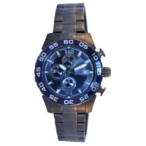 Invicta 13677 Men's Specialty Chronograph Gunmetal Dial Gunmetal Steel Watch