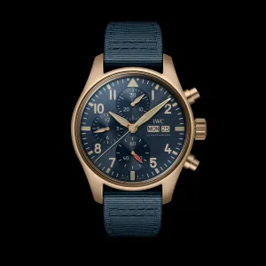 IWC Pilot'S Watch Chronograph 41 Watch, 41mm Blue Dial, IW388109