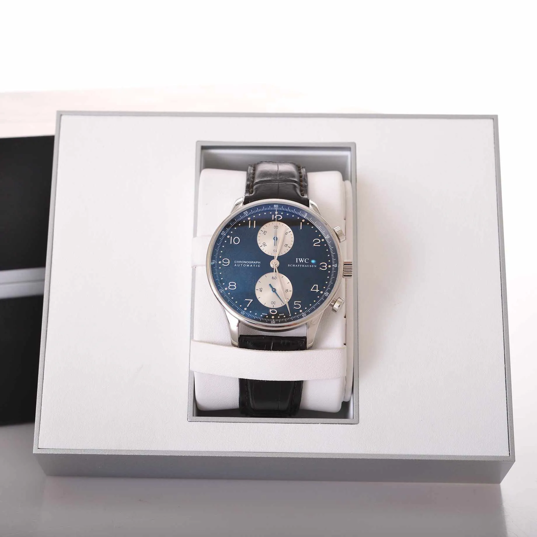 IWC Portuguese Chronograph SS Miami Vice Limited Edition 27/50 REF IW371404