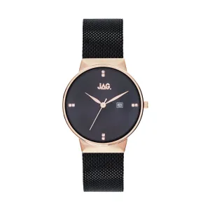 Jag Ladies Black Mesh Watch J2241A