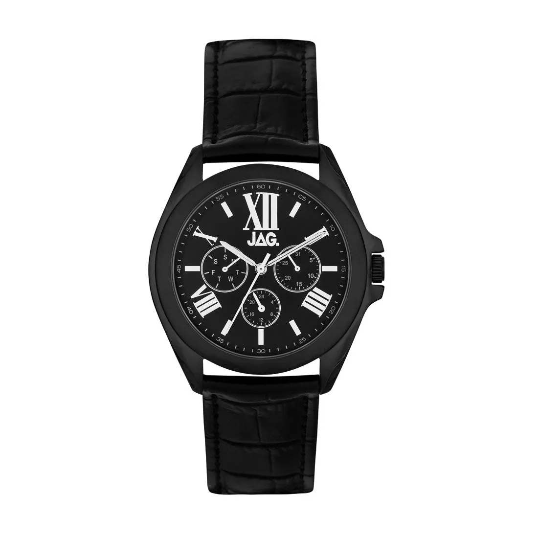 Jag Mens Multifunction Black Watch J2244