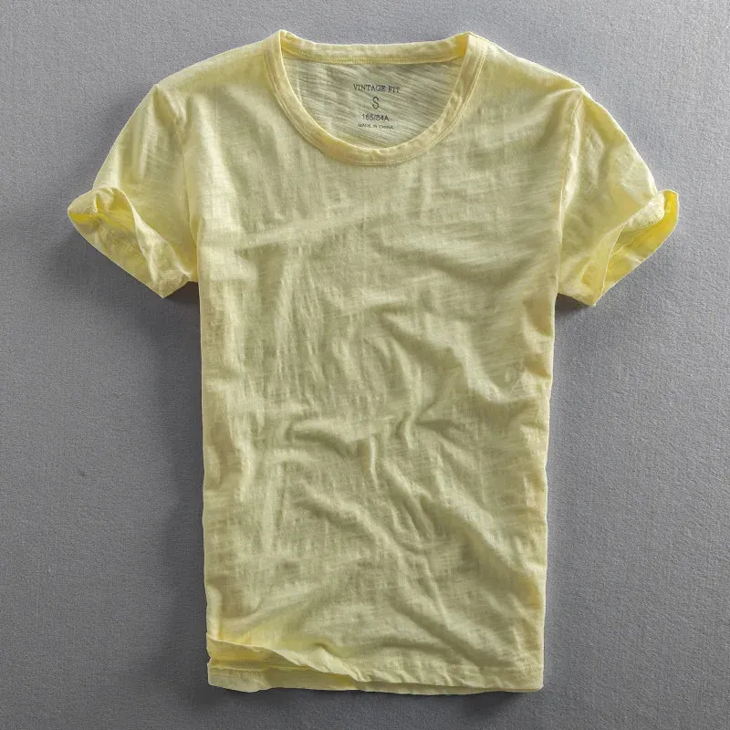 Kyoto Minimalist O-Neck Shirt