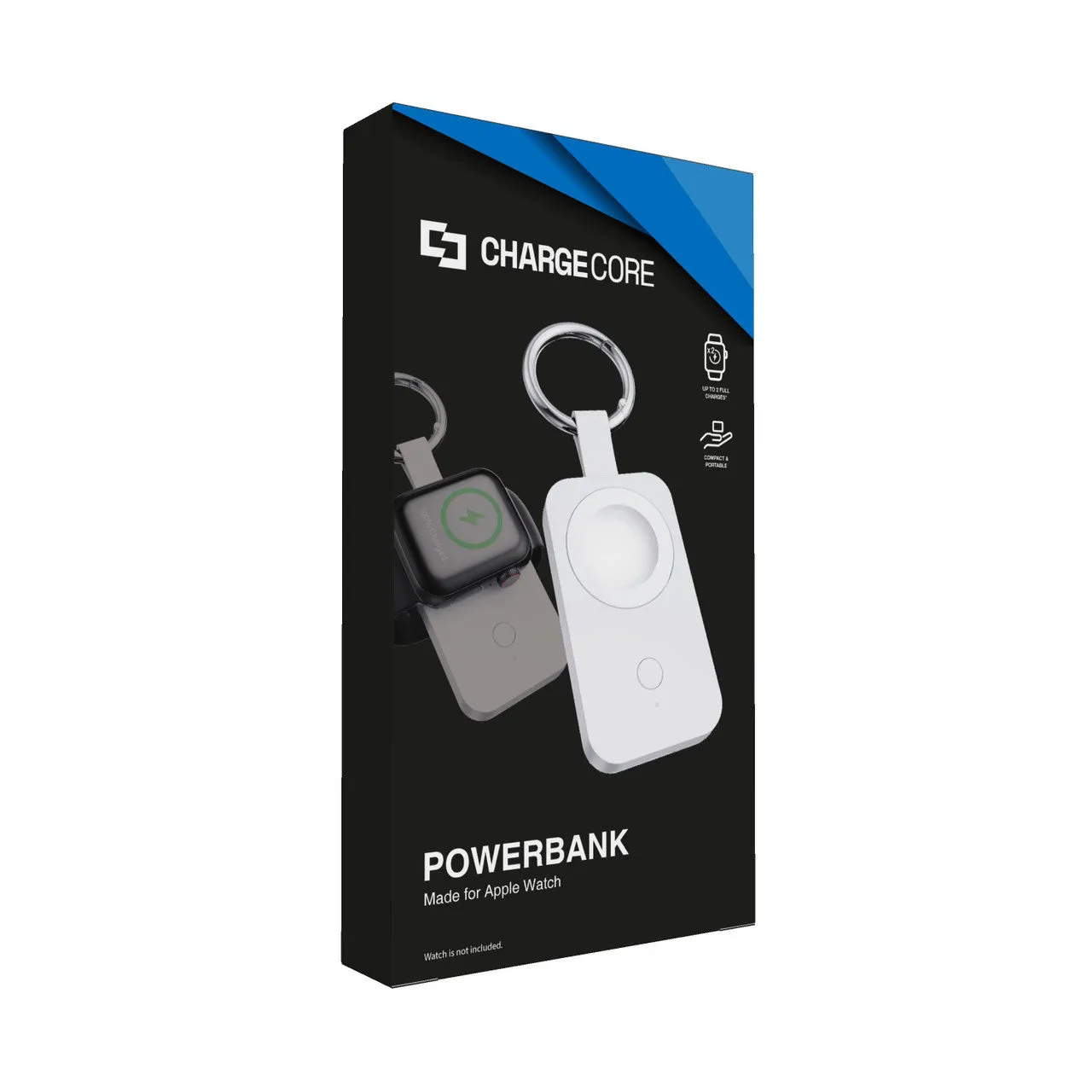 Laser ChargeCore Power Bank for Apple Watch - 1000mAh (White)