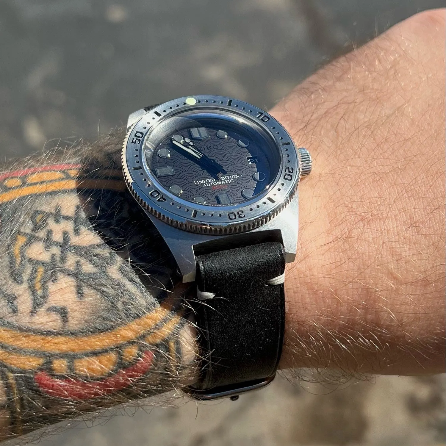 Leather Watch Strap - Retro Style