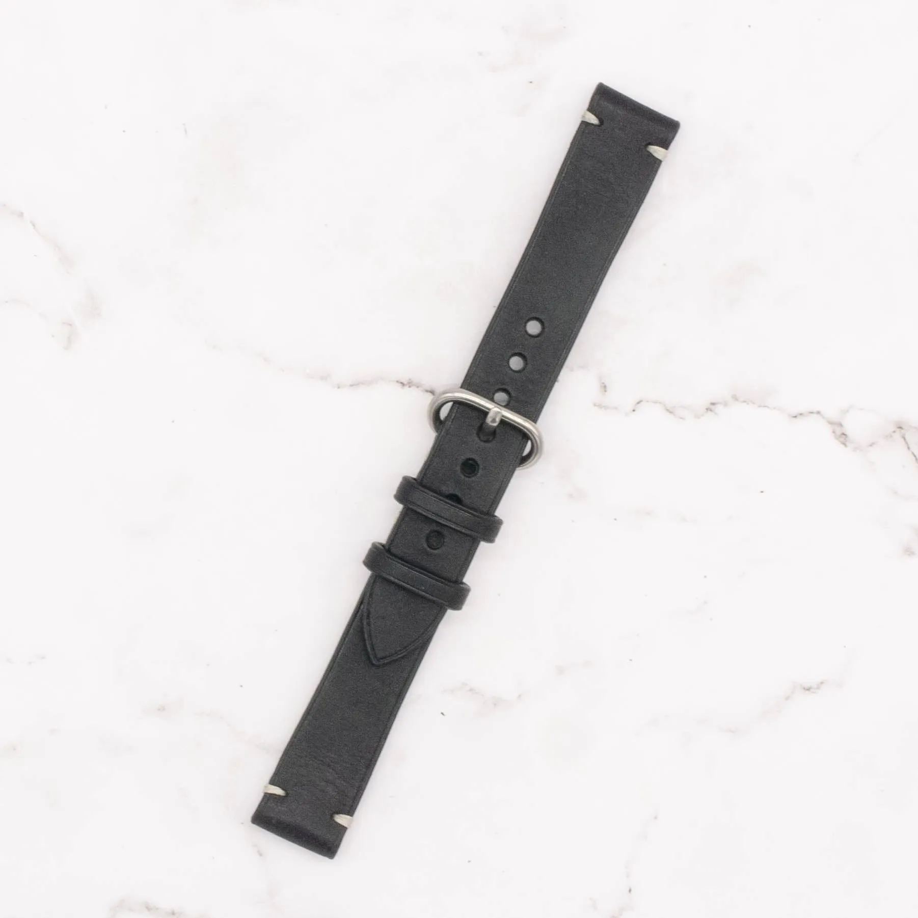 Leather Watch Strap - Retro Style