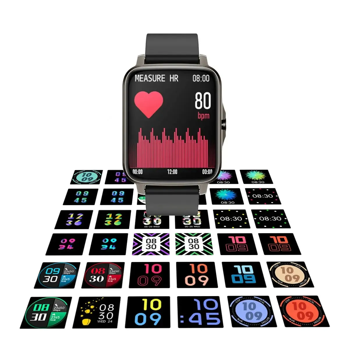 Lifestyle Smart Watch Heart Health Monitor And More-Smartwatch with Heart Rate Monitor